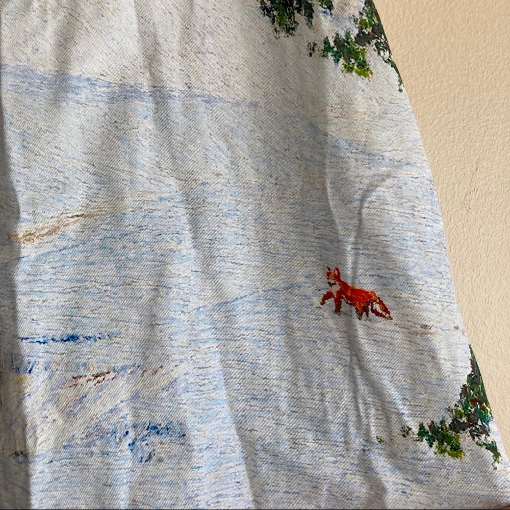 Anthropologie Wonderland A-line midi skirt, NWT! - Picture 13 of 14